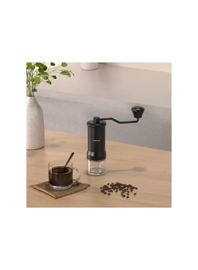 LePresso High Precision Conical Burr Grinder with Glass Container & SS420 Steel Burrs - Image 5